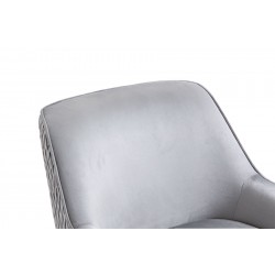 Bailey Swivel Chair Grey